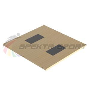 Купить Помост тяжелоатлетический 3х3х0,1м, рез. амортизаторы 1х0,5х0,04м в Южноуральске 