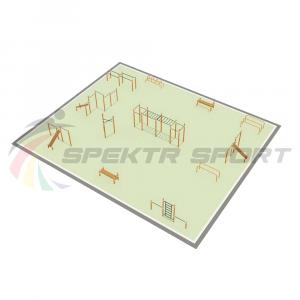 Купить Парковая площадка для Воркаут и WRK 2_76mm в Южноуральске 